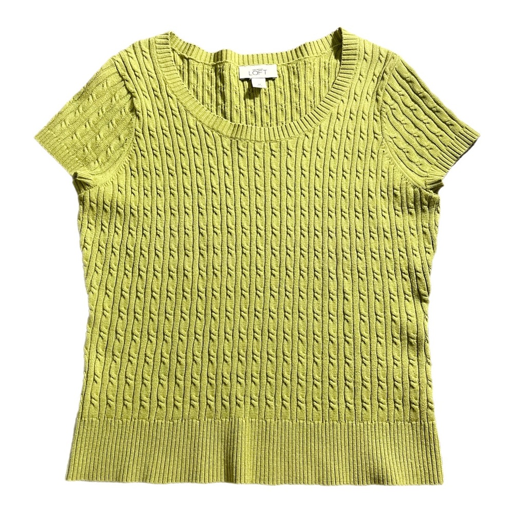 Ann Taylor Loft Green Knitwear Shirt